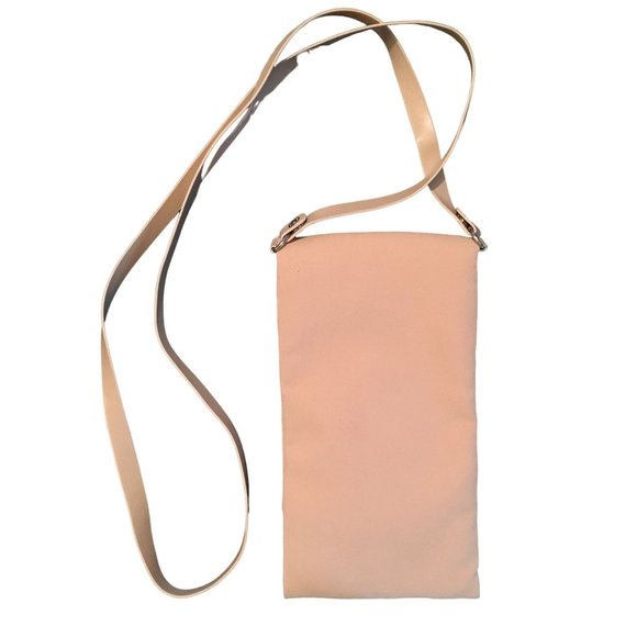 Vogue MBB Eyewear Crossbody Bag Mini Case Soft Shell Nude - Picture 2 of 7